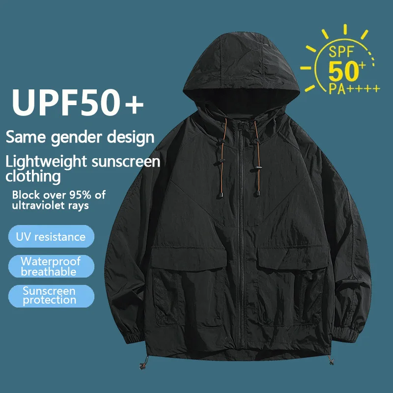 

Летняя одежда с охлаждением для мужчин и женщин: вентилируемая куртка с капюшоном для защиты от солнца, для рыбалки и активного отдыха