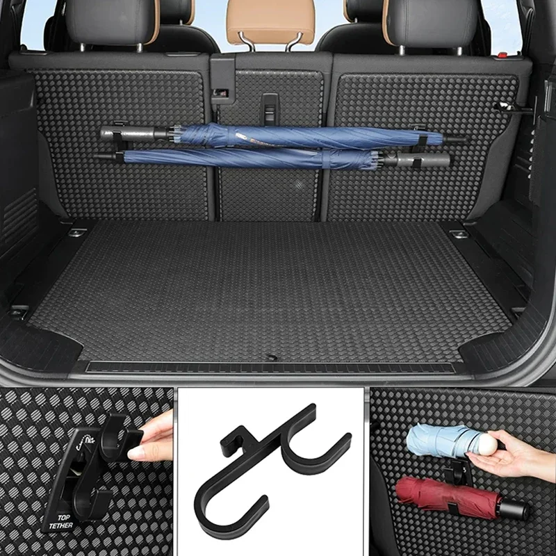 For Land Rover Defender L663 90 110 130 2020 2021 2022-2026 Rear Trunk Storage Hook Cargo Organizer Hanger Interior Accessories