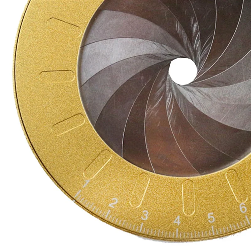 【NEW】1 PCS Circle Drawing Tool Adjustable Measuring Drawing Tool Plotting Ruler Measuring Tools Metal