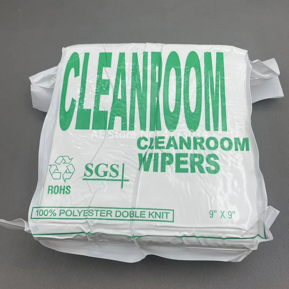 

300PCS 9 inch*9 inch cleanroom wiper Cleaning Tissue stencil wiping non dust cloth clean for all large format printer printhead