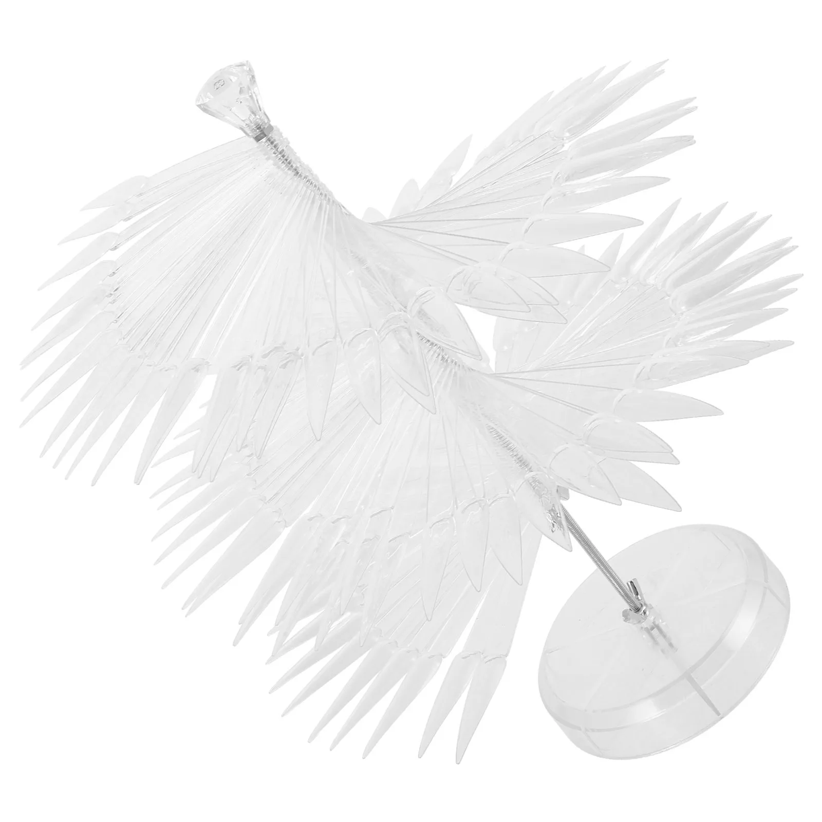 

1 Set Art Board, Portable Color Holder For Salon Home Use, Manicure Display Rack, Fake Holder, Nail Tips Display Board, Nail Art