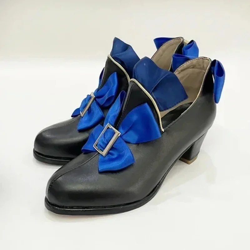 أحذية RealCos Genshin Impact Focalors التأثيرية أحذية أزياء الهالوين التأثيرية