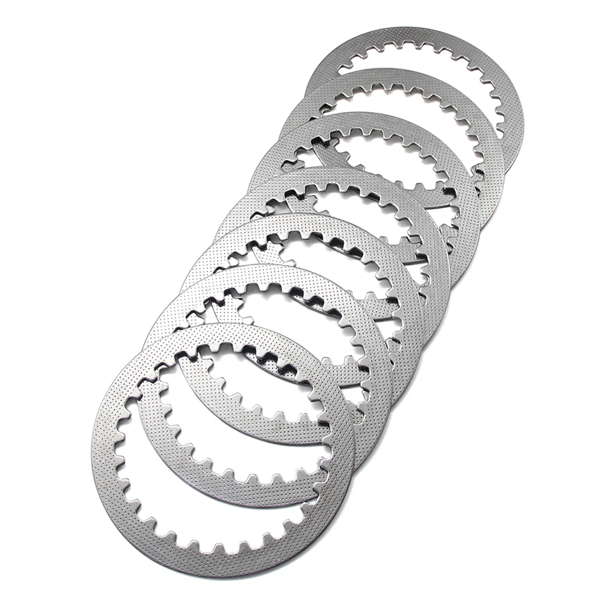 Motorcycle Clutch Friction Steel Plates Kit 22201MT7‑000 22321‑MG8‑000 For Honda NR750N RVF750 RC45 Engine Clutch Disc Accessory