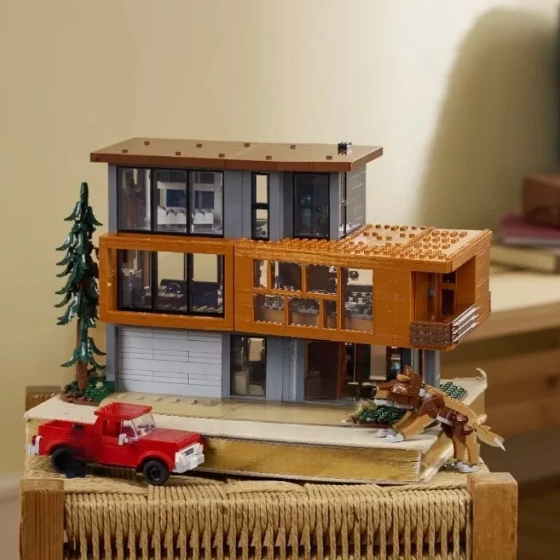 

2025 New Ideas Cullen House Model Building Blocks Villa Forest Cottage Twilight Architecture Toy for Adults Birthday Gifts