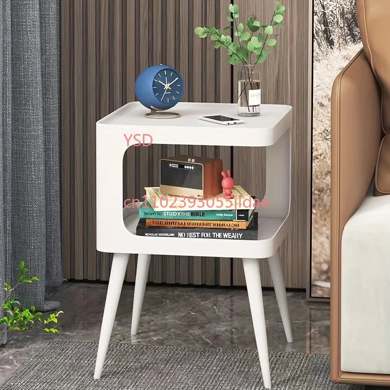 Modern Side Table Multifunctional Accent Furniture Stylish Decor for Living Room Home