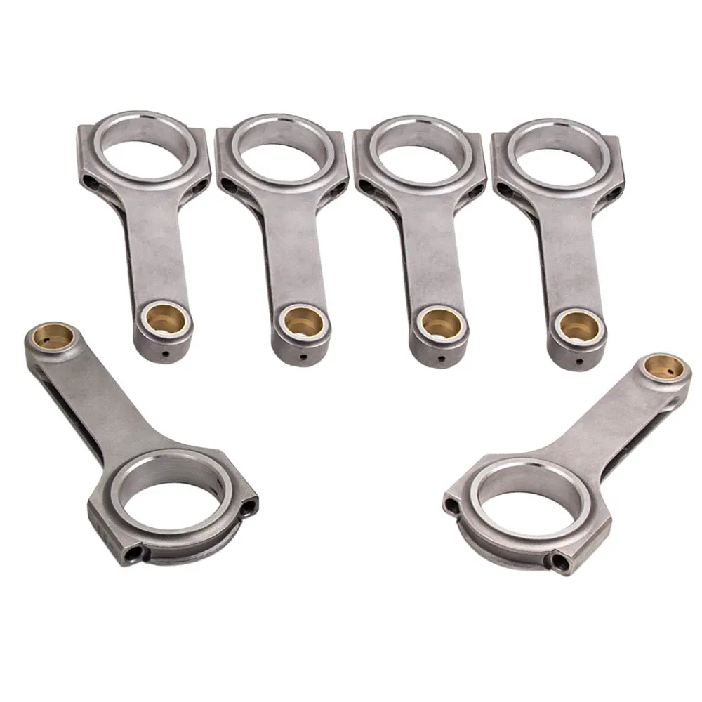 4340 EN24 H-Beam Connecting Rods Conrods for Audi RS4 B5 2.7L V6 Biturbo ASJ
