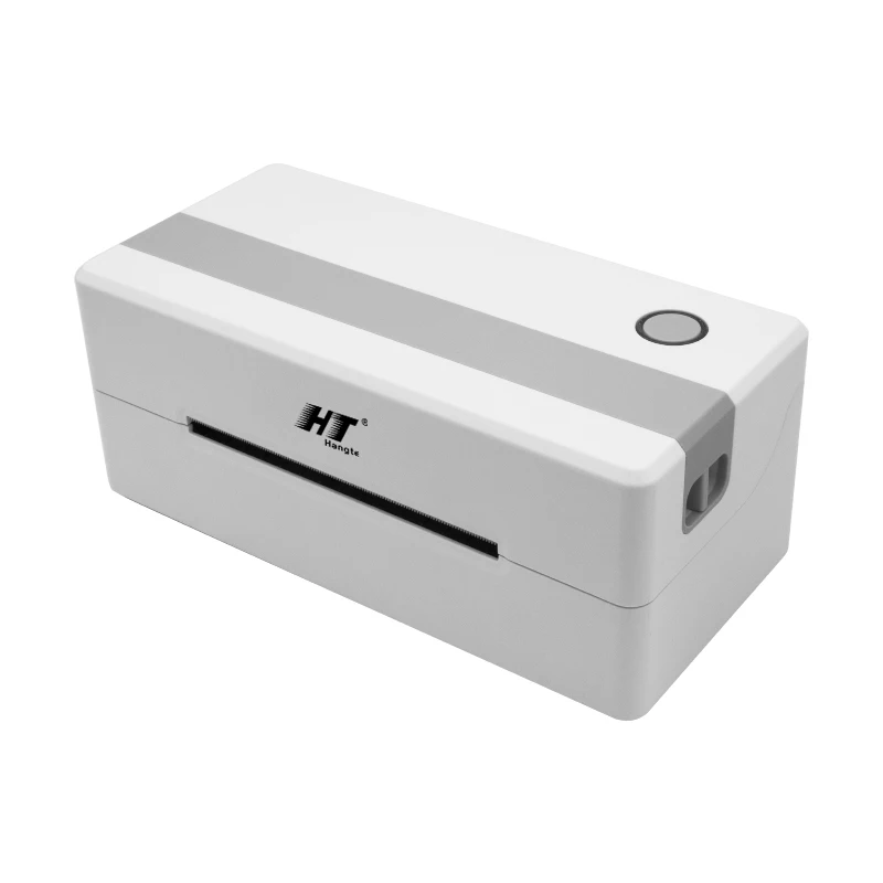 Hangte Hot Sell 110mm Width Self-adhesive Barcode Label Mini Ink-free Thermal Paper Bluetooth Barcode Printer