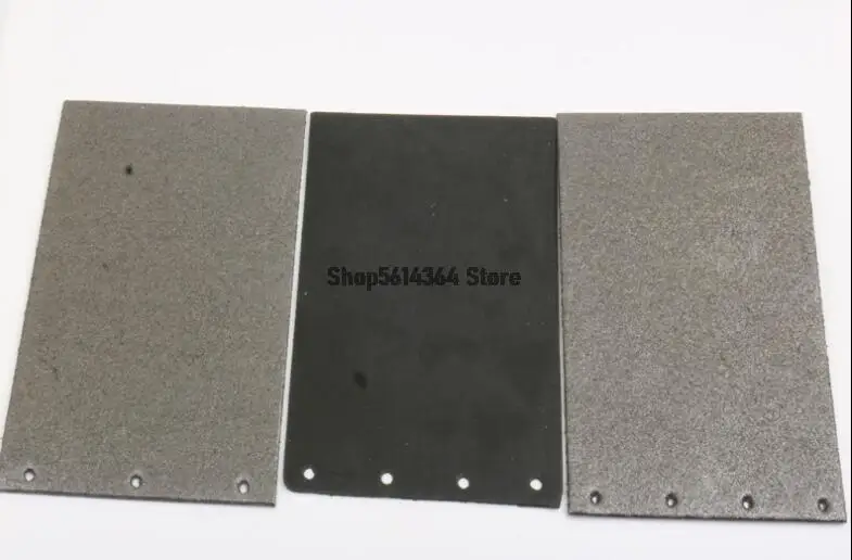 Base de goma/placa base de carbono, hoja de respaldo, 3 agujeros/4 agujeros para lijadora de correa Makita 9403