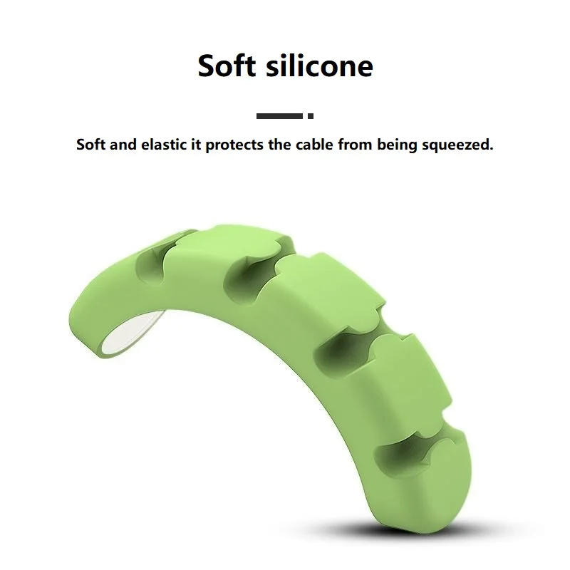 New Cute Cable Holder for Table Cable Protector Organizer Cable Holder Tidy Desk ZMLXQ03
