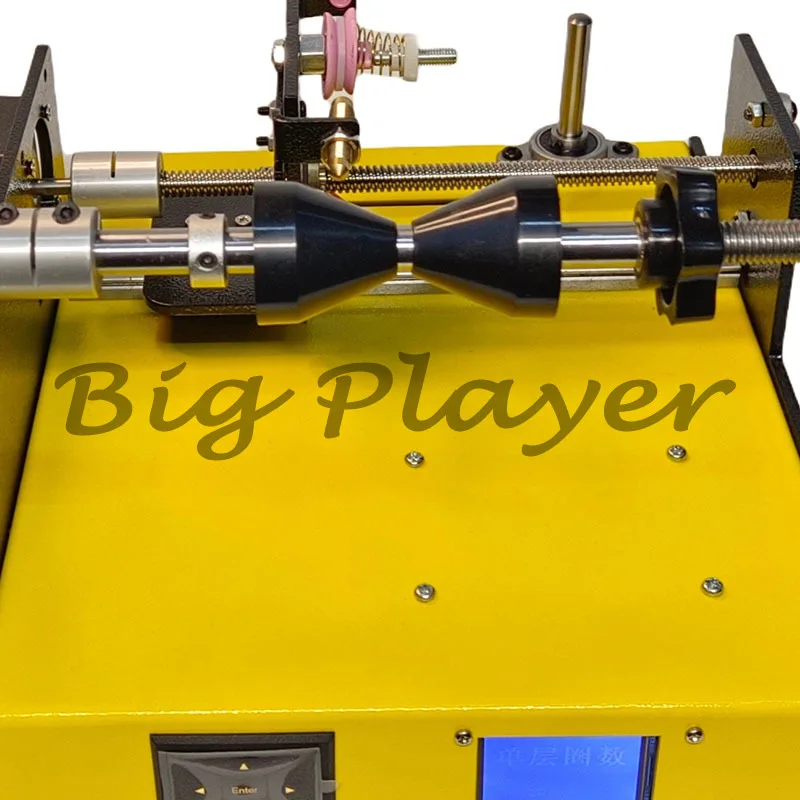 Tube Amplifier Transformer Winding Machine - Automatic Wiring Tool with English Russian Display Panel