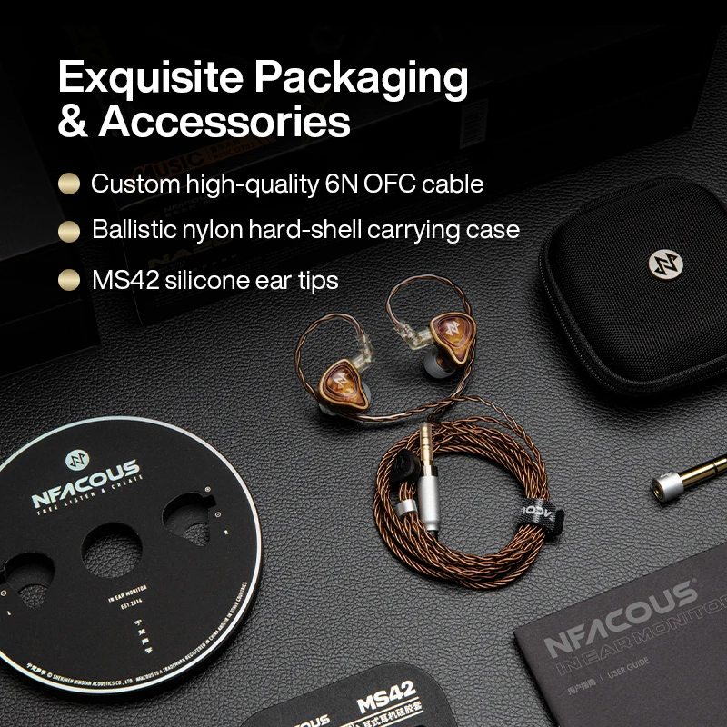NF ACOUS NA20 In-Ear Headphones, 3.5mm Wired, 9-40kHz