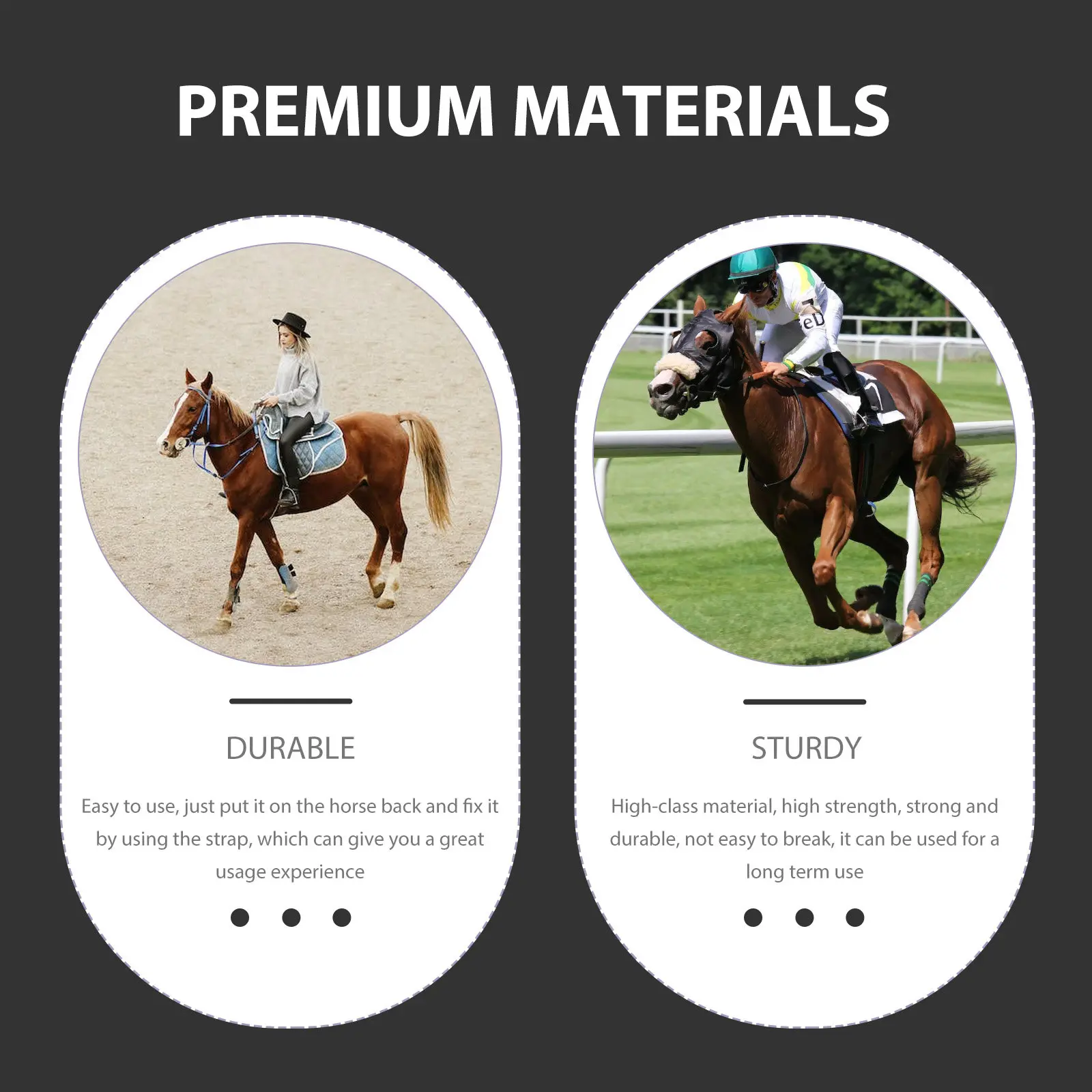 

Anti-Slip Sweat Pad for Horse High-Density Eva Cotton Polyester Material Comfortable Reusable Saddle Pad