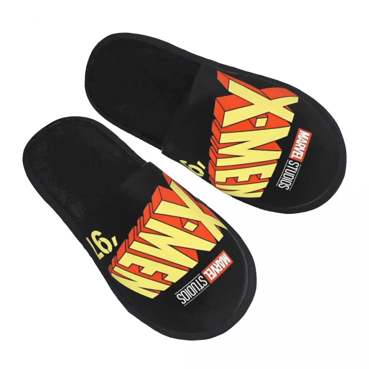 X-MAN X Man '97 Super Hero Anime Bedroom Slippers with Memory Foam Slipper Gift for Unisex House Shoes with Anti-Skid Sole