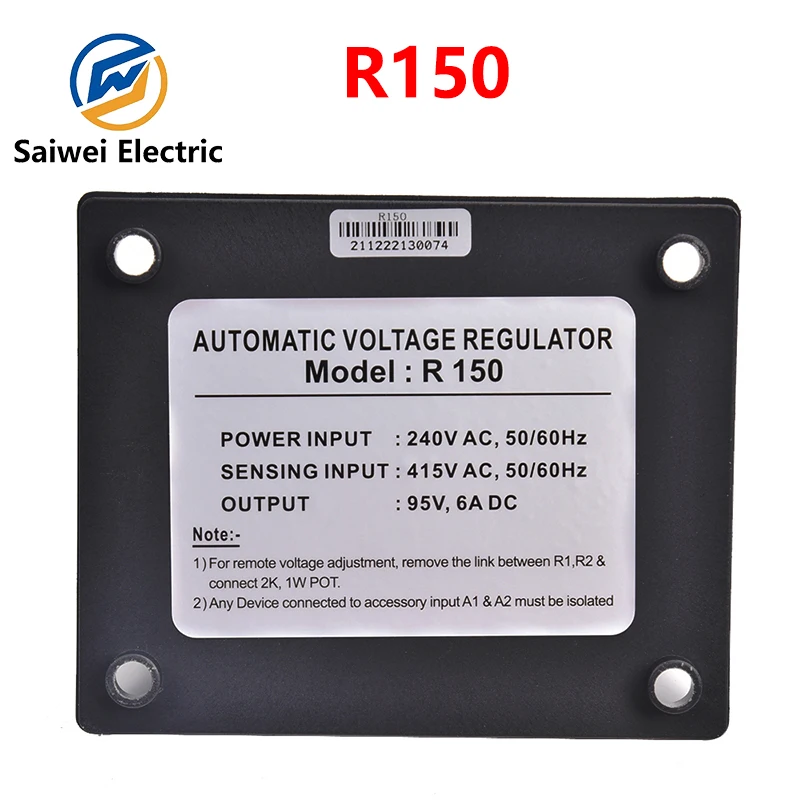 

R150 AVR R180 AVR Генератор Leysenma автоматический регулятор напряжения регулятор нажимная пластина регулятора