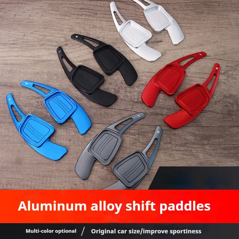 

Для Mercedes Benz A B E GLK GL SLK R M аксессуары для переключателей рулевого колеса из алюминиевого сплава, удлинение лезвия переключения передач