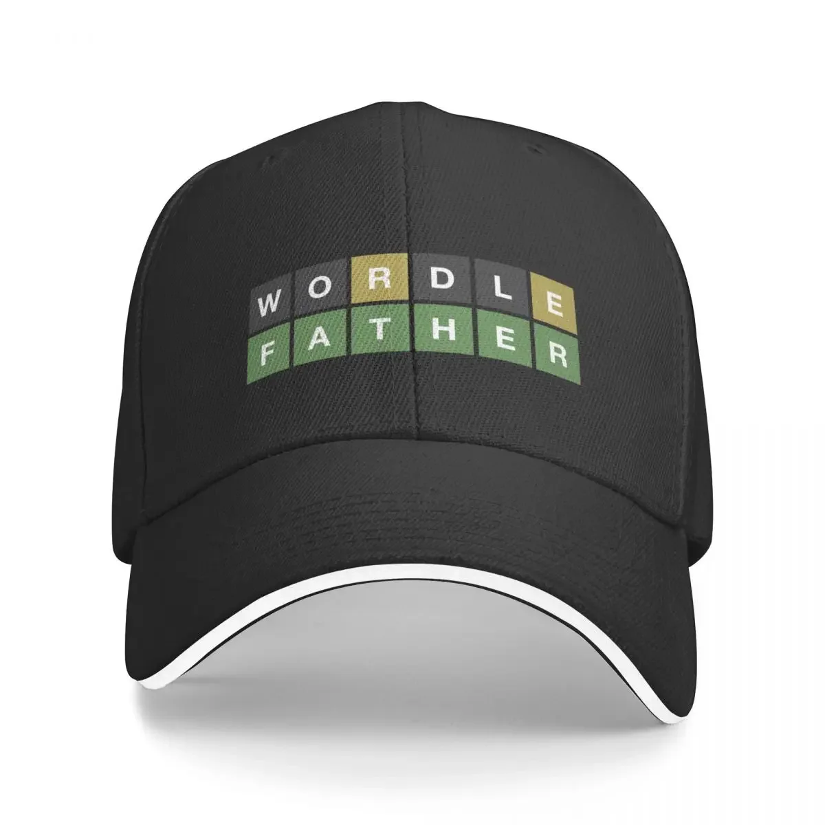 

Wordle Father (Wordle Style) Baseball Cap Military Cap Man Golf fishing hat Men's Women's