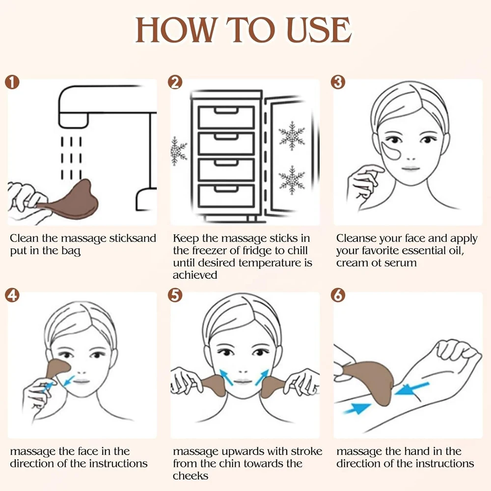 أدوات العناية ببشرة الوجه من آيس جلوبز للنساء، عيون الوجه، من الفولاذ المقاوم للصدأ، أدوات تدليك لتجميل الوجه، هدية عيد ميلاد