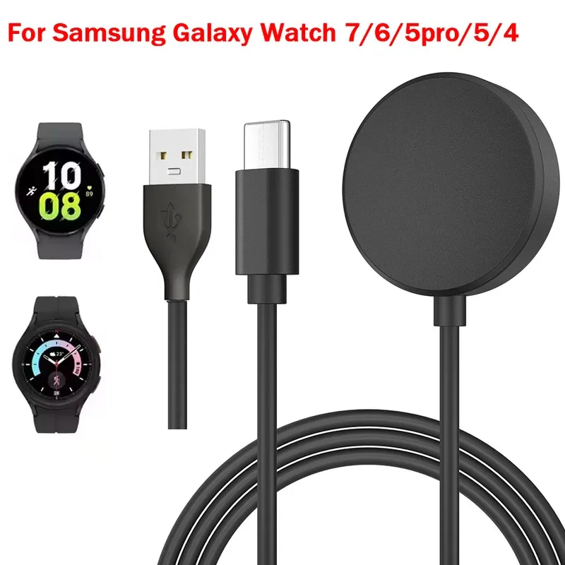 

Portable USB Cable Fast Charging Dock Station Magnetic Watch Charger For Samsung Galaxy Watch ultra/7/6/5pro/5/4/3 Active 2