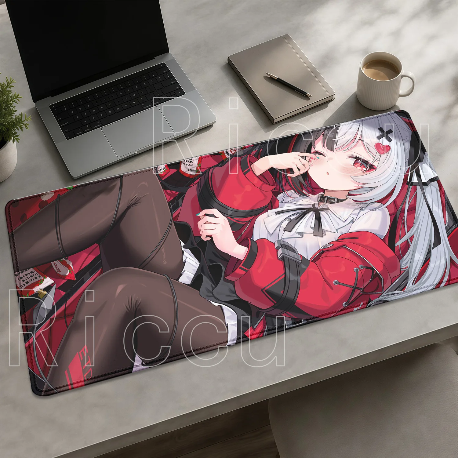Gaming NTE Neverness To Everness Anime Girl Mouse Pad PC Non-Slip Base Rubber Office Mousepad HD Printing Overlock XXL Desk Mat