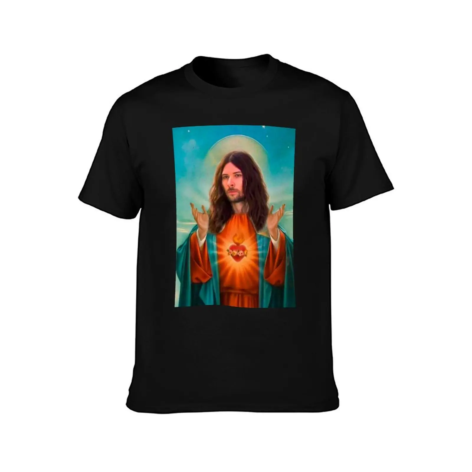 mitch is jesus T-Shirt Plus Size Gym Sports T-Shirt