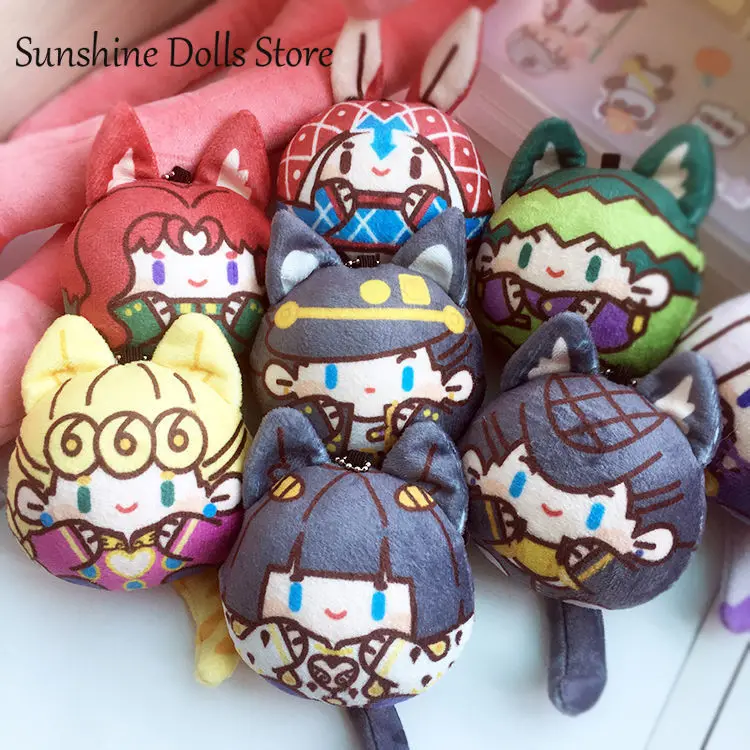

Аниме Kujo Jotaro Kakyoin Noriaki Higashikata Josuke 12 см плюшевая кукла сидячая поза Dango игрушка сумка кулон брелок талисман подарок