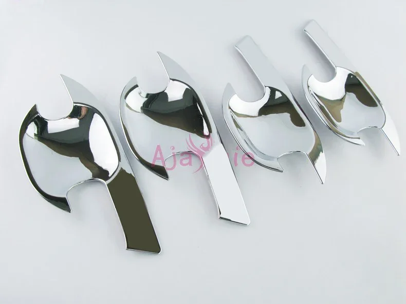 

Для Ford Ranger T6 T7 2012-2018 дверная ручка чаша крышка вставка накладка держатель защитная панель хромированные аксессуары для стайлинга автомобилей