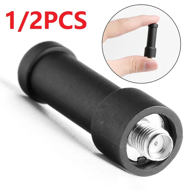 1/2Pcs Mini Ultra Short Antenna UHF 400-480MHz Adapter Connector Accessories for Baofeng BF-888S UV-5R UV-82 UV-9R Plus
