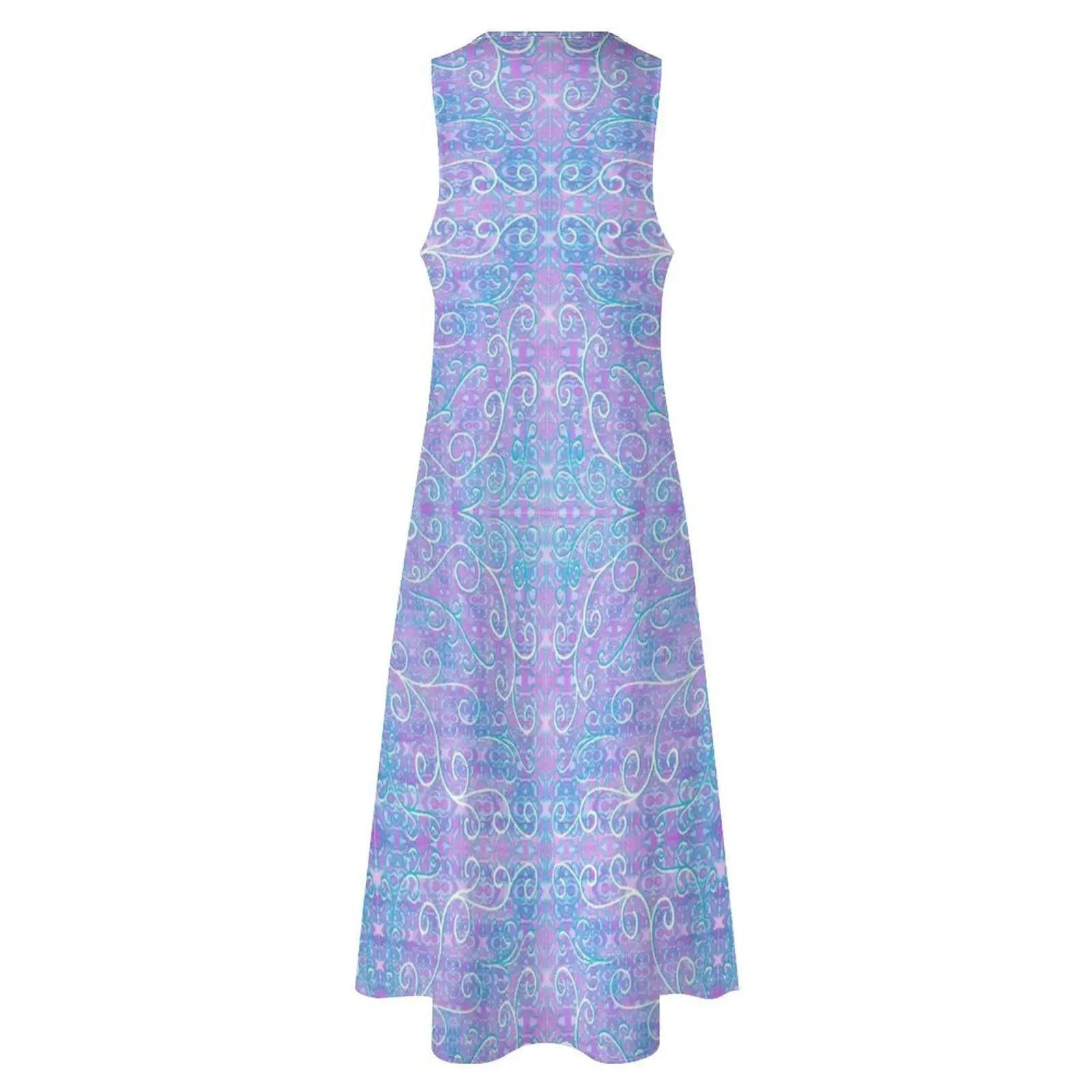 Flutter Blues Pattern Design vestido largo vestido femenino vestidos para mujer 2025 vestidos de novia ropa de mujer tendencia 2025