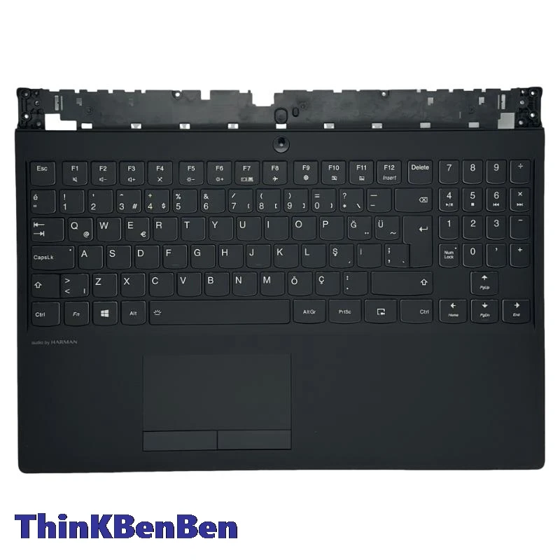 

TR Turkish Black Keyboard Upper Case Palmrest Shell Cover For Lenovo Legion Y530 15 15ICH Y7000 2018 1060 5CB0R40199