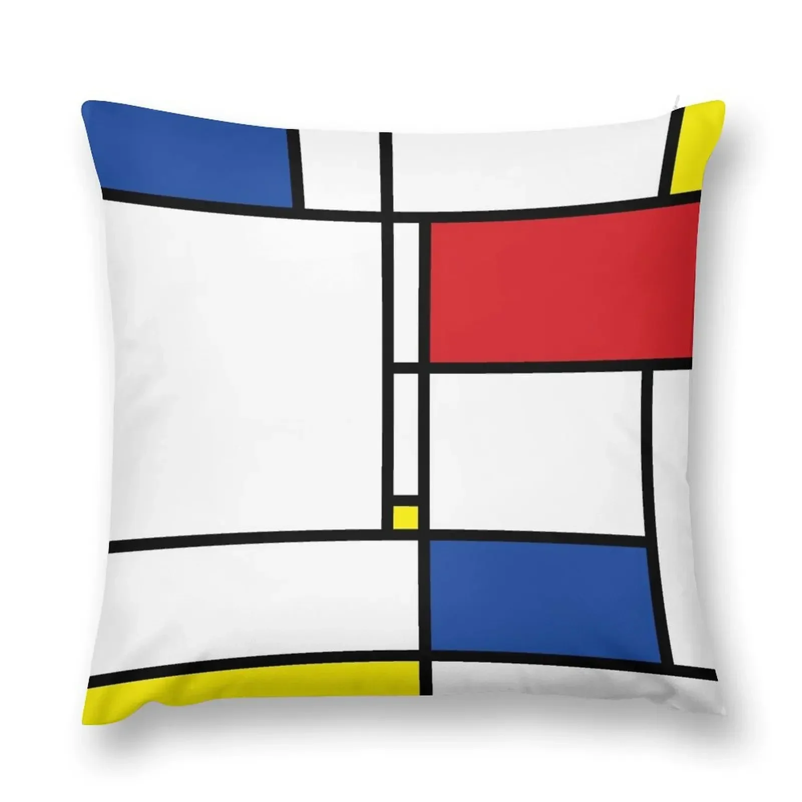 

Mondrian Minimalist De Stijl Modern Art I.I  fatfatin Throw Pillow anime girl christmas ornaments 2025 pillow