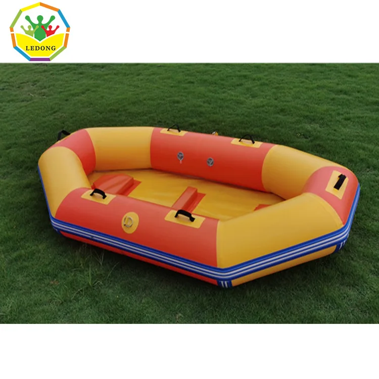 

Wholesale Heavy Duty Double Floor River Sea Rescue Boat Whitewater Rafting 234 Passager Inflatable Raft Drifting Boat
