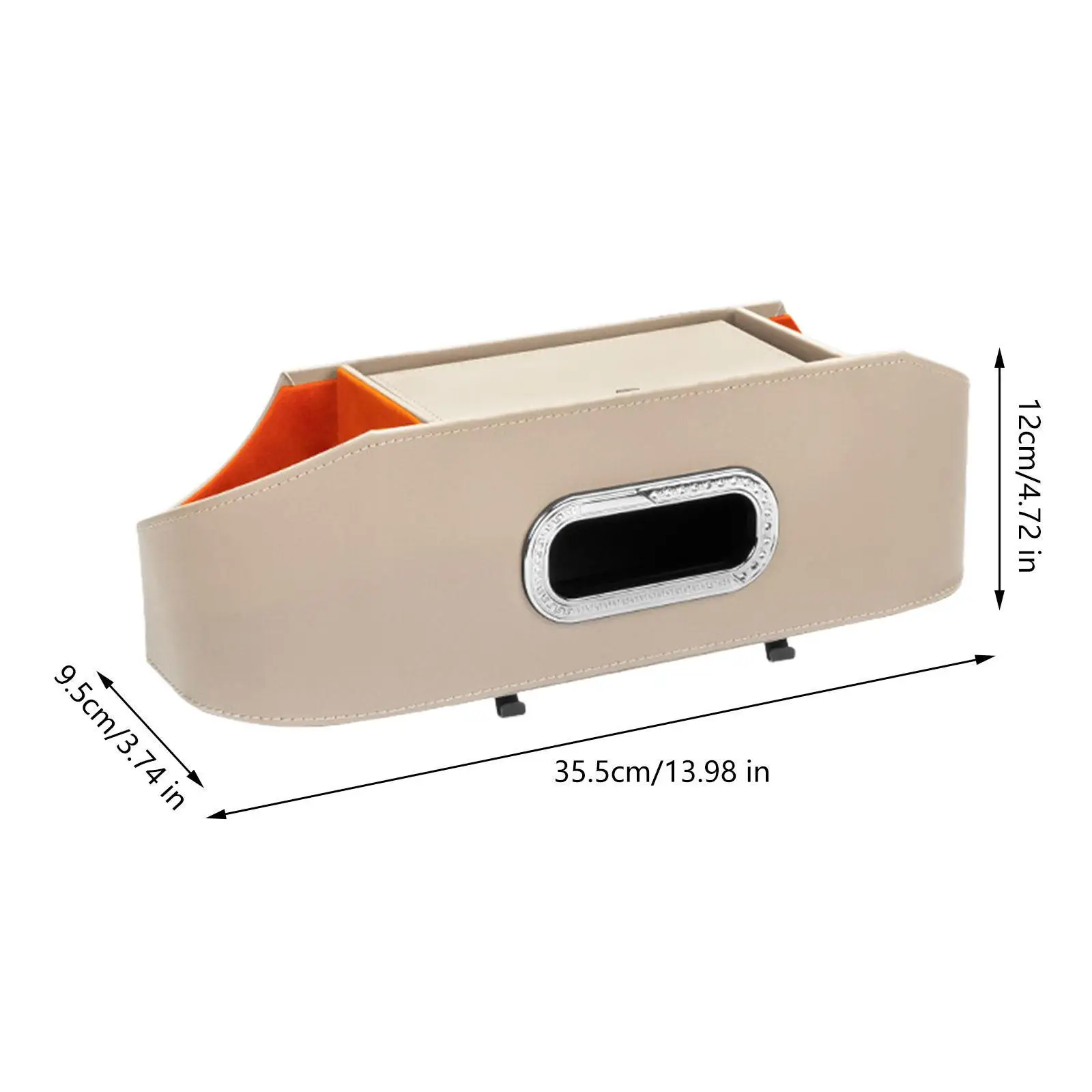 Car Backseat Organizer with Cup Holder Gifts Large Capacity Car Storage Bag image 6