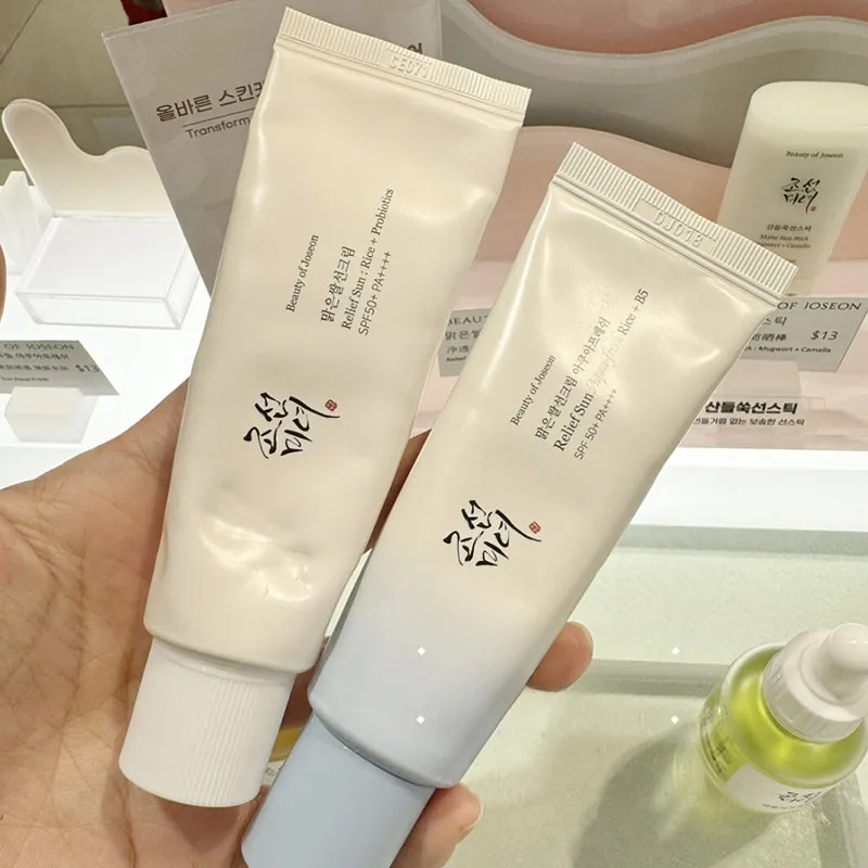 Beauty of Joseon SPF50+ New Sunscreen for Body and Face Rice Probiotic Solar Blocker Skin Cream Anti UV Sun Block Facial 50ml