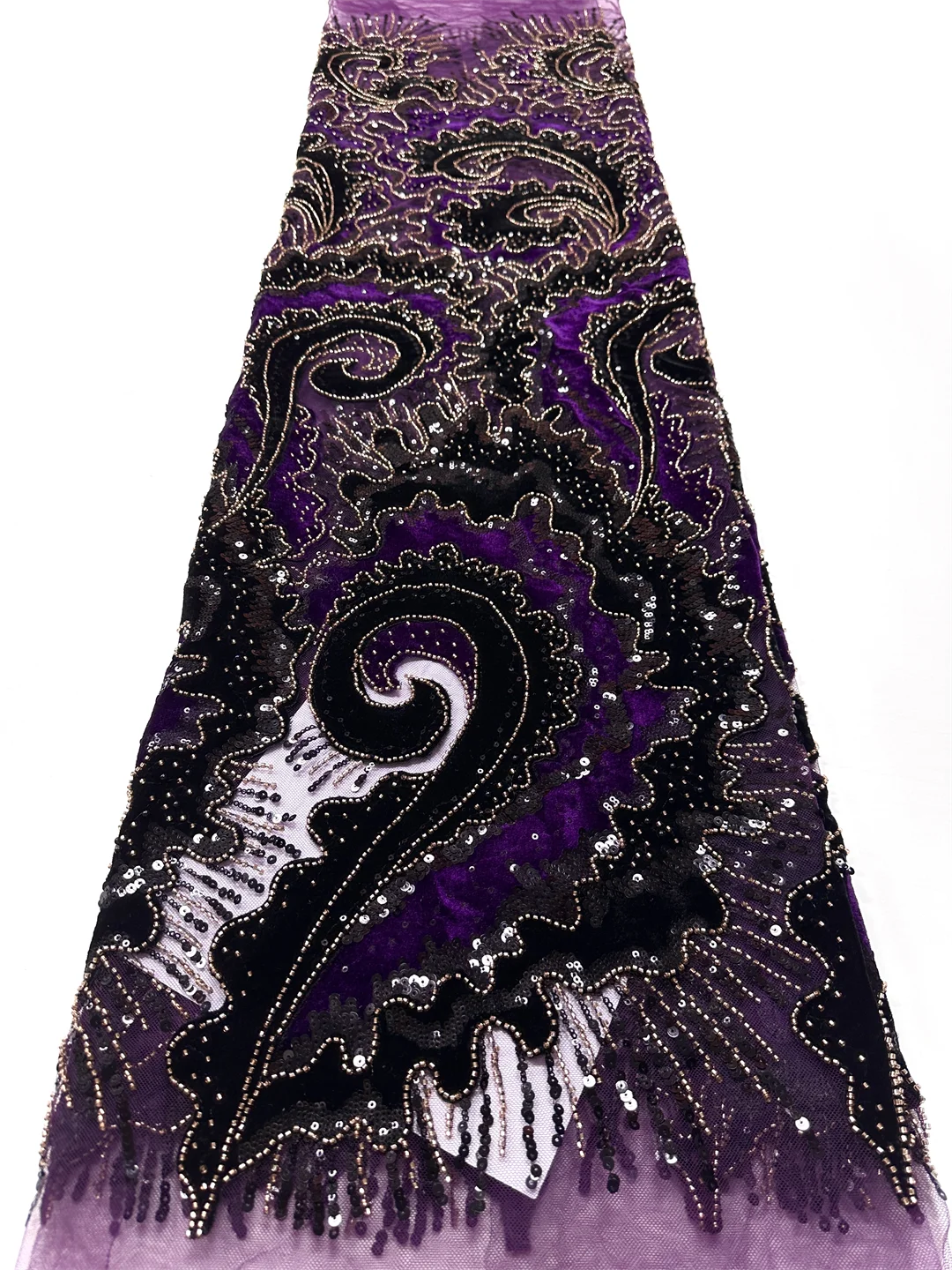 

Африканская кружевная ткань с вышивкой блестками, кружевная ткань для жениха, роскошное свадебное платье с бисером, высокое качество, 5 ярдов, жемчужная трубка