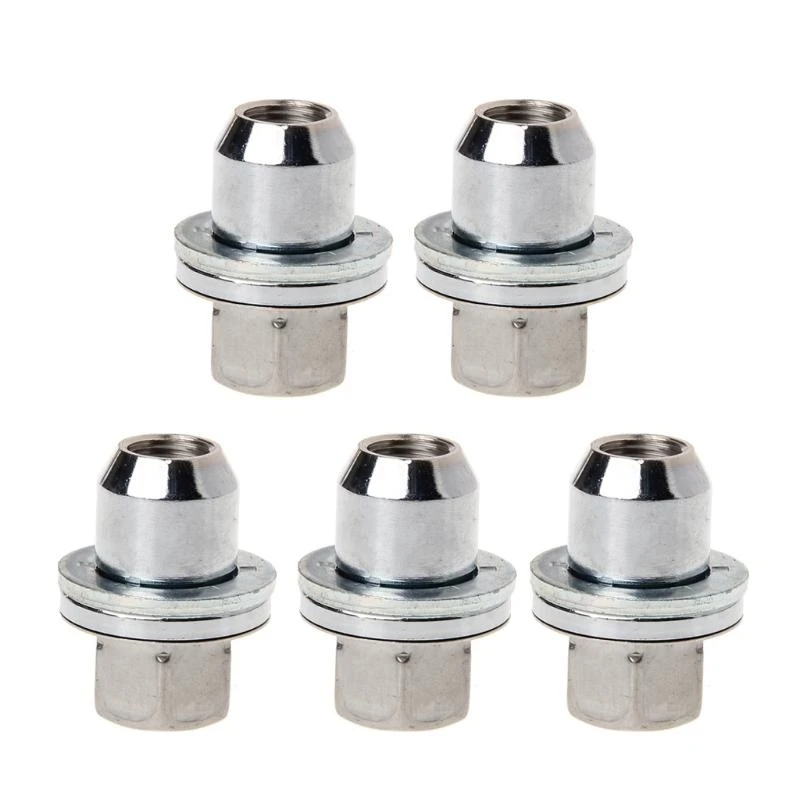 

547B 5Pcs Vehicle Wheel Bolt Nut Replacement LR068126 Adapter for Discovery 3 4 5 Sport