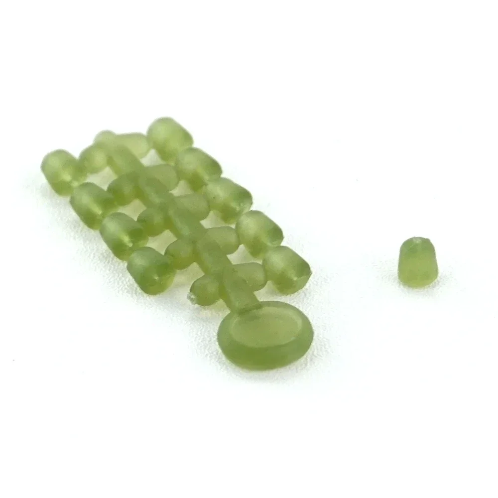 

Hirisi 10set Carp Fishing Rubber Beads for Fishing Hook Rig Stop Hookbeads Terminal Tackle Accessories