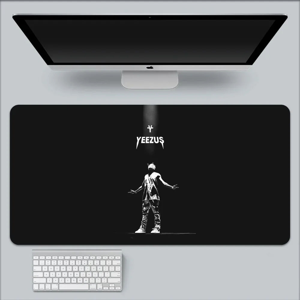 

Hot Singer Kanye West Mouse Pad Large Gaming Compute Gamer PC Keyboard Mouses Mat