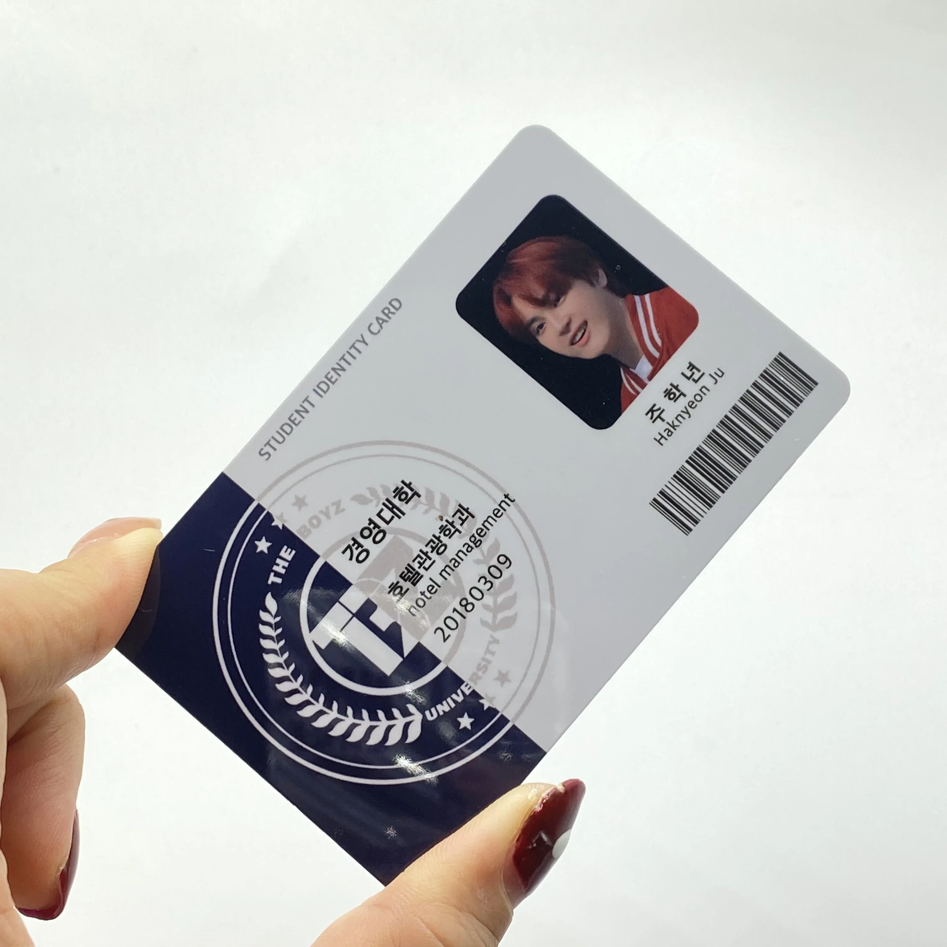 

Прямые подарочные карты с фабрики для прозрачной пластиковой визитки Recycvled