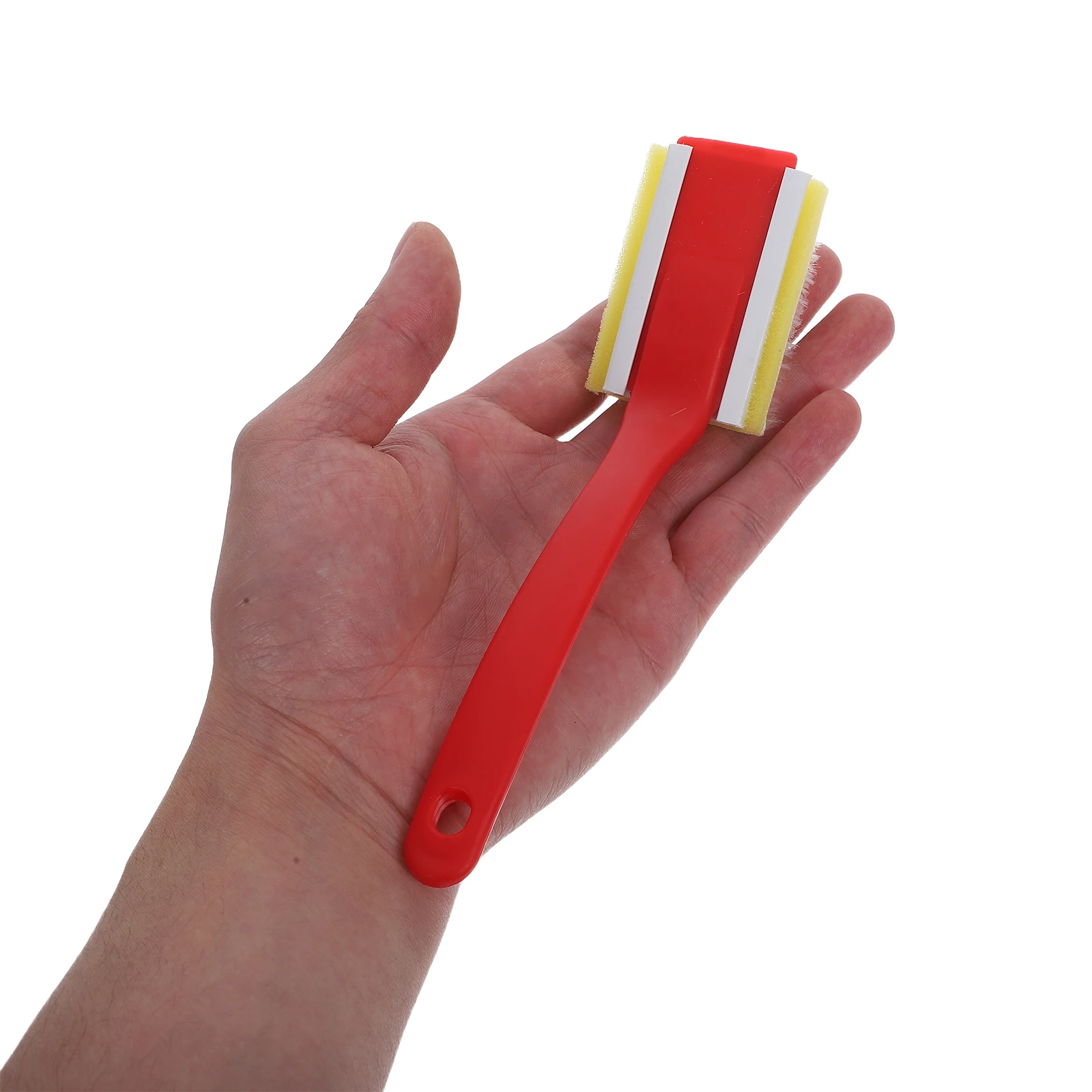 

2pcs Corner Triangular Edge Paint Brushes for Wall Painting Tools Durable Deck Stain Brush Material Versatile Use