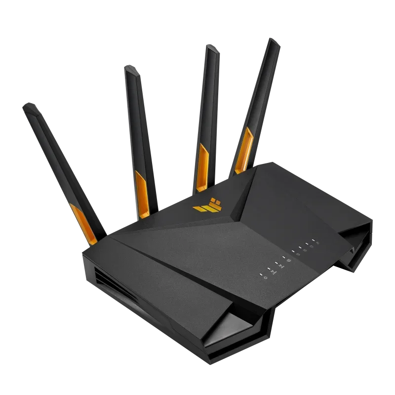 ASUS TUF Gaming AX3000 V2 Router WiFi Dual Band, Router 6 dengan Mode Game seluler, penerusan Port 3 langkah 2.5Gbps airet jangkauan Ultra besar