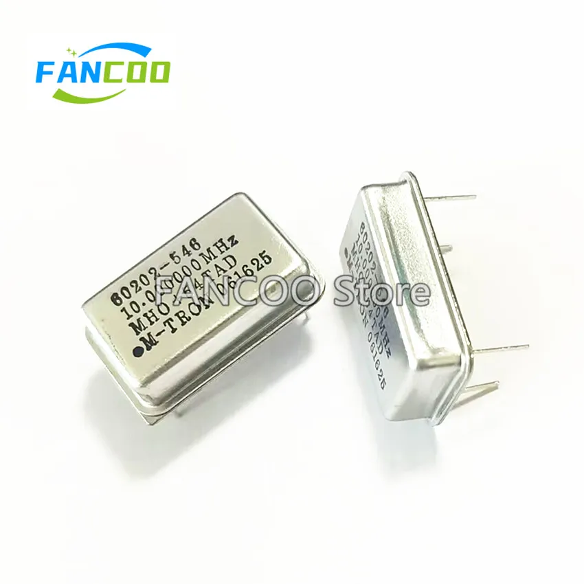 5pcs 10M 10.000M 10MHZ 10.000MHZ Crystal Oscillator Active OSC DIP-4 Rectangle Full Size 3.3V 5V