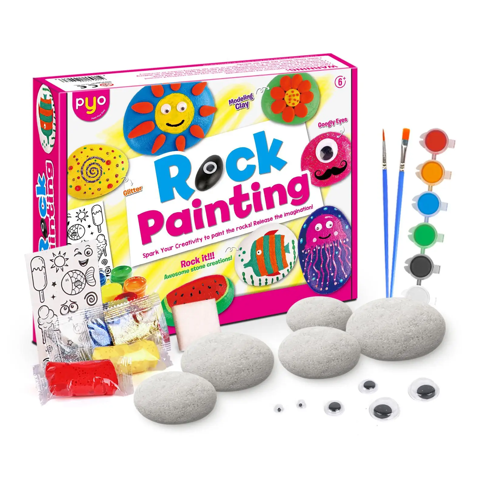 pintura-sobre-roca-actividad-al-aire-libre-arte-impermeable-para-exteriores-para-ninos