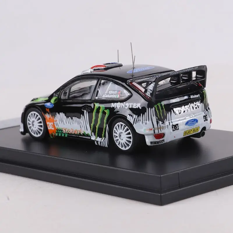 DCM 1/64 Ford Fiesta ST & Focus RS Ken Block #43 Monster Energy Hoonigan Rally Drift Car Diecast Car Model - view 6