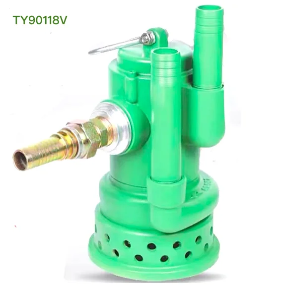 TY90120V Pneumatic Submersible Pumps For Construction and Mining applications pump technologies for dewatering 88 GPM (20 m3/hr)