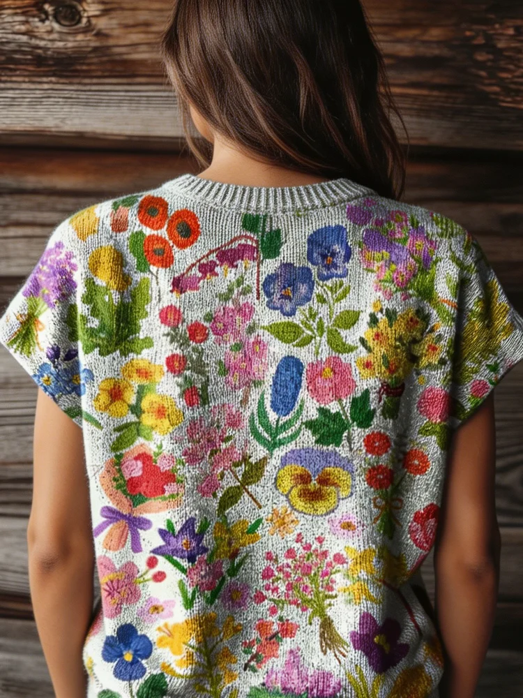 Women's Printed Short-Sleeved - огляд і ціна Romper Floral Print