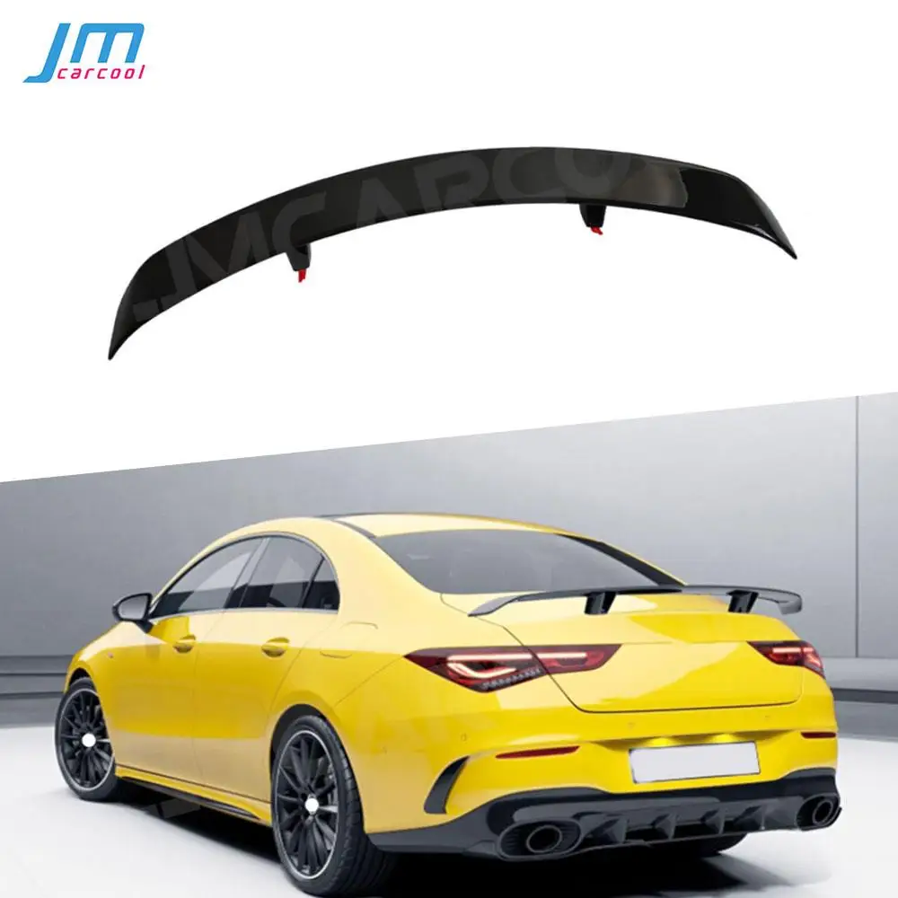 

ABS Gloss Black Rear Trunk Lip Spoiler For Mercedes Benz W118 C118 CLA35 CLA180 CLA200 CLA250 CLA45 AMG Line GT Style 2019-2024