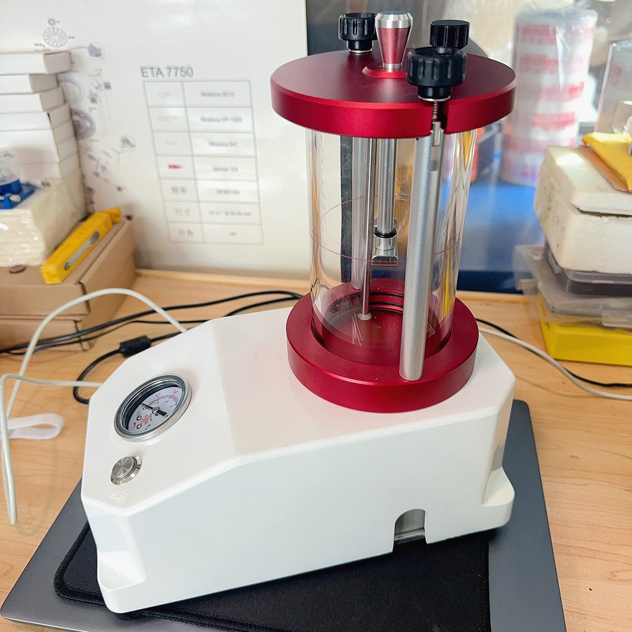 Strumento di riparazione per orologi TLF 2025 Nuovo orologio PRsurizzato Tter impermeabile per impermeabilizzazione dell'orologio Tting, dignitato per orologiaio