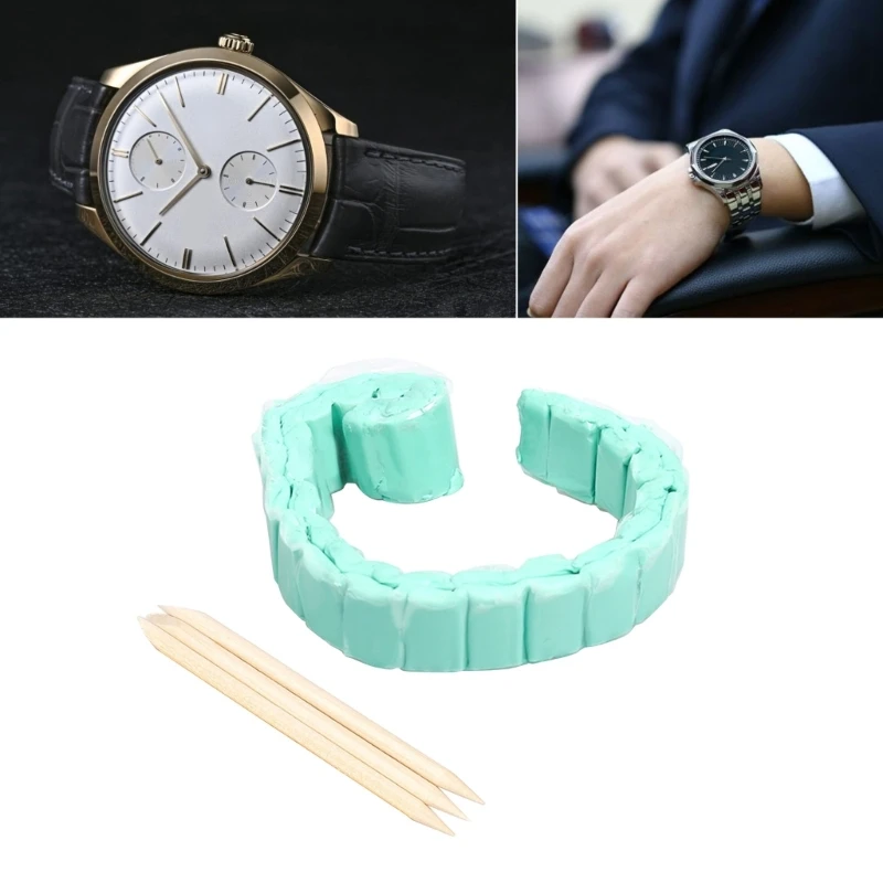 Vệ sinh đồng hồ Putty Đồng hồ sạch Thanh đất sét Phần Máy giặt khô Tay Đồng hồ đeo tay Dropship