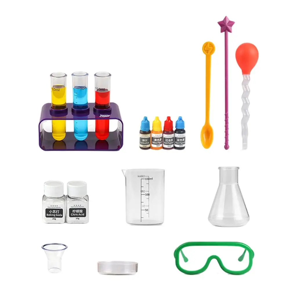 Chidlren 化学科学キット DIY 化学実験活動探検 子供の誕生日ギフト用