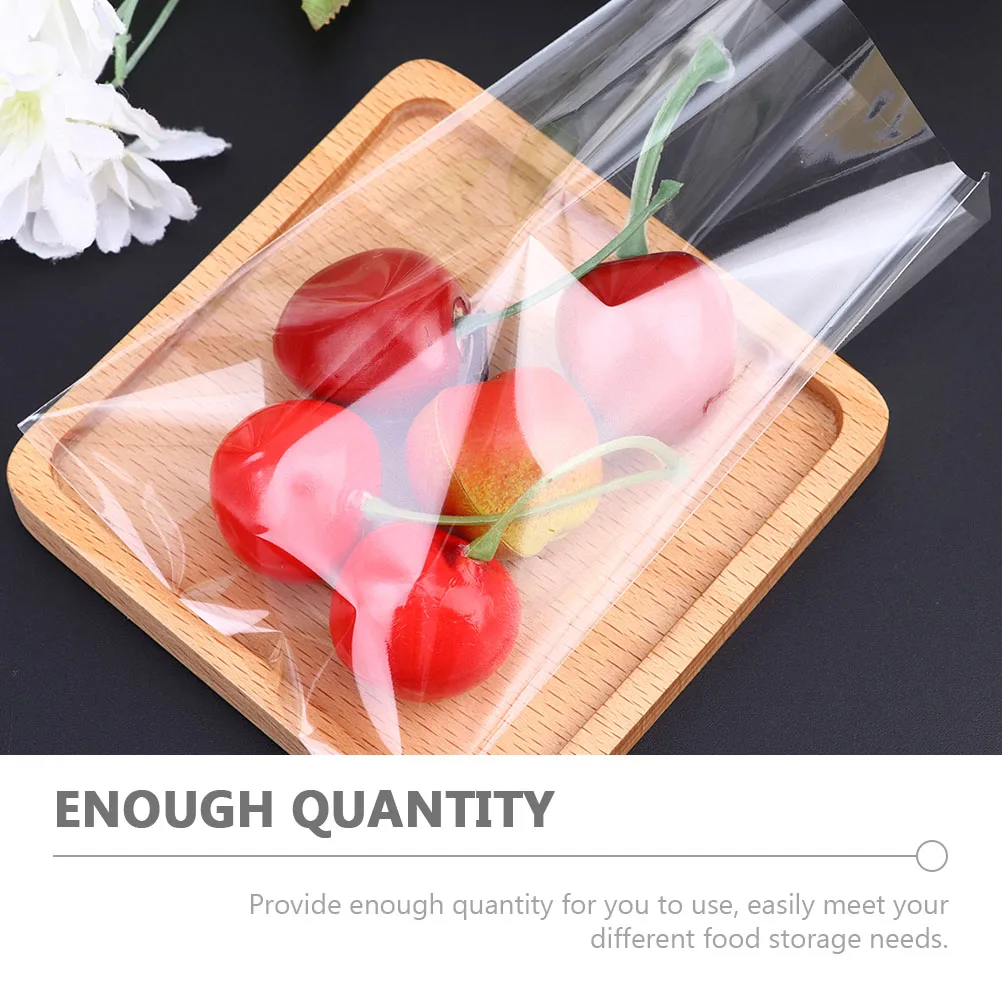 

400Pcs Clear Cellophane Bags Party Goodie Bags for Cookies Candies Biscuits Chocolates Snack Storage Snack Bag